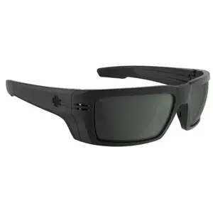 Spy Optic REBAR SE ANSI Sunglasses - MATTE Black / HAPPY Gray Green POLARIZED Lens