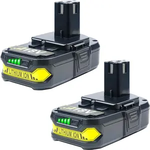 Replacement for Ryobi 18V   Plus P102 P103 P104 P105 P107 P108 P109 P190 P122 18V Lithium +  Replacement 3.6Ah 2Packs
