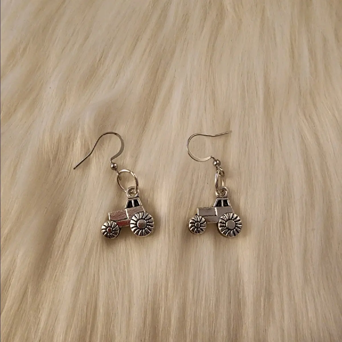 Tractor Earrings, Costume Jewelry & Accessories - Lightweight and Fun