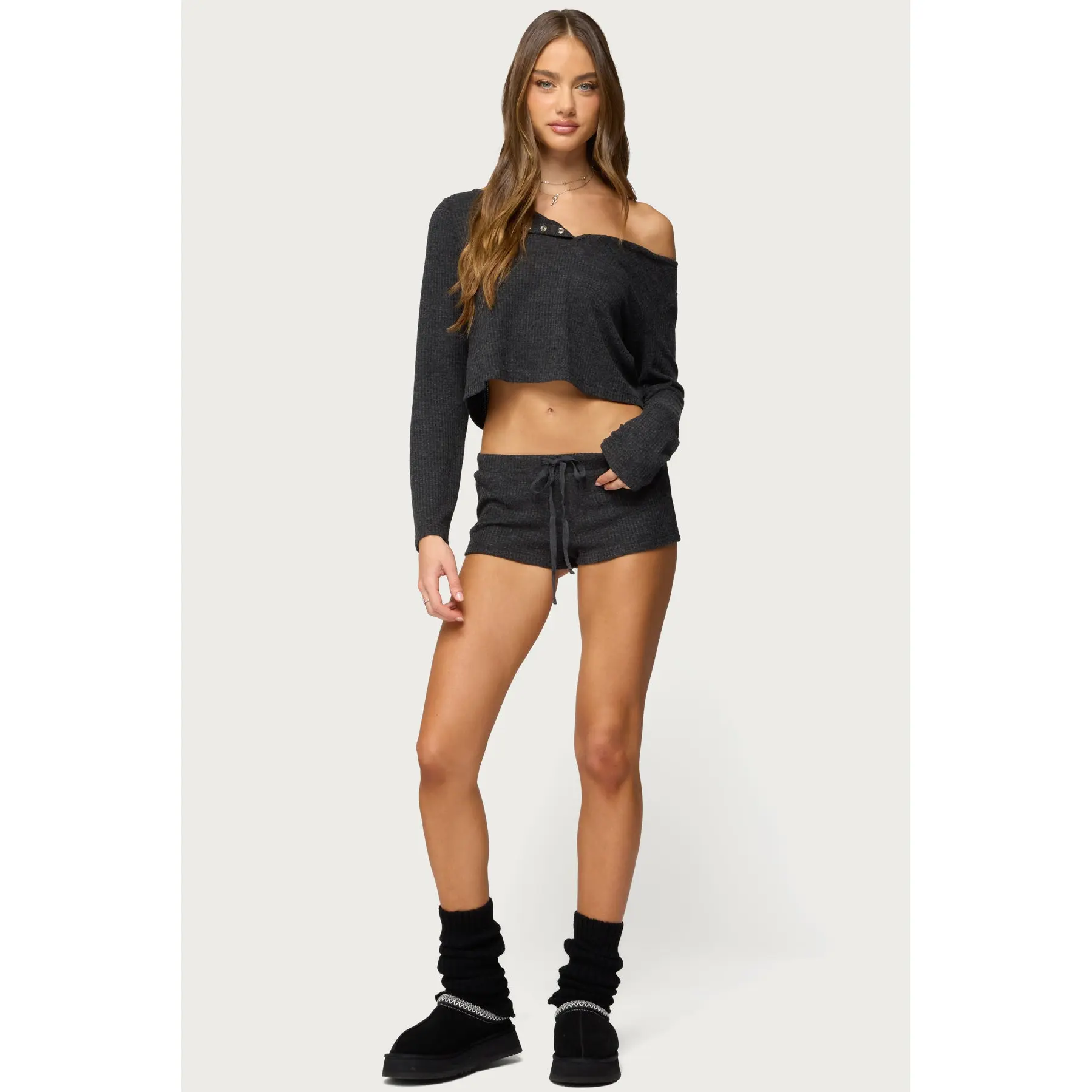 Teddy Waffle Shorts Teddy Waffle Shorts