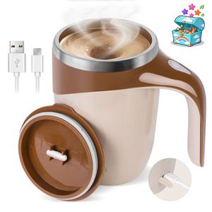 Father's Day Gift Zorara Self Stirring Coffee Mug, Automatic Magnetic Stirring Coffee Mug, USB Rechargeable Mixing Cup, Electric Self Mixing Mug, Rechargeable Stirring Cup, Suitable For Coffee Powder, Milk, Tea, Cocoa