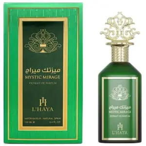 Mystic  Mirage L Haya Extrait de Parfum 3.4oz Made in UAE Elegant Perfume Bergamot Amber Vetiver Concentrated Perfume Oil