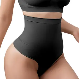 Mobeso High Waisted Thong Shapewear for Women - Seamless Tummy Control Compression Shorts, Body Shaper Panties for Leg Shaping Womenswear  Athletic Lingerie SpringStatements Activewear