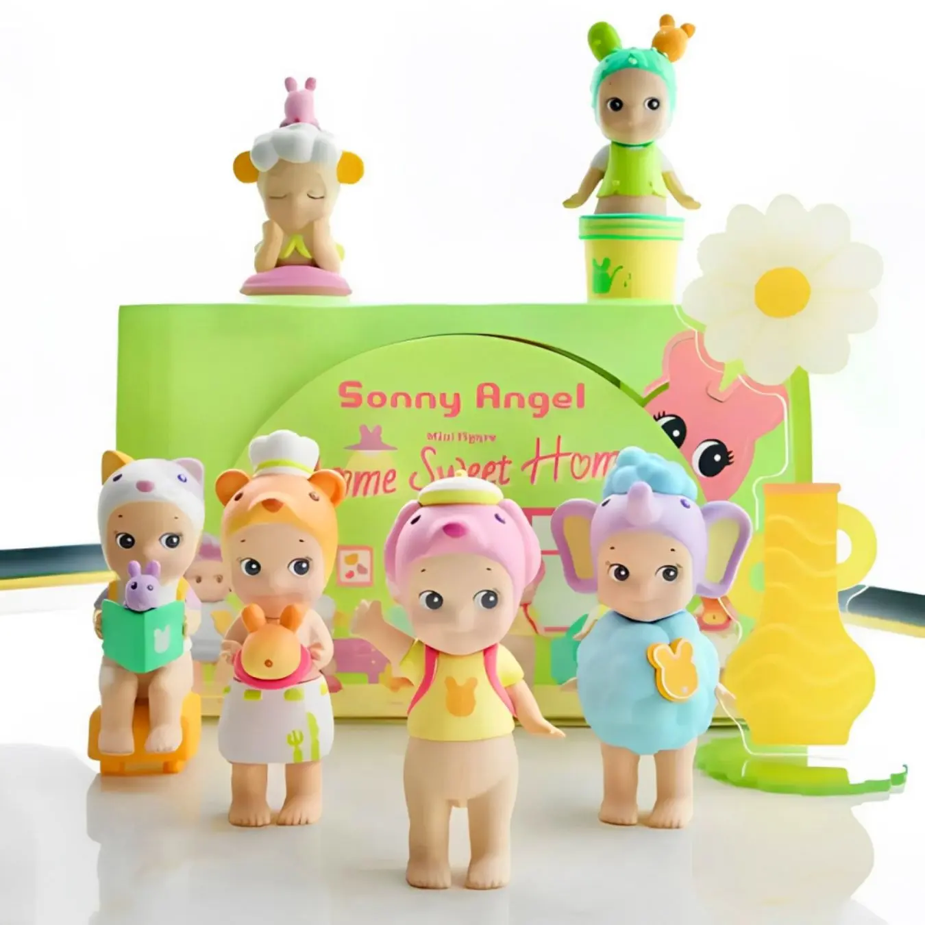 Sonny Angel Home Sweet Home Series Blind Box | Kawaii Mini Figure Collectible | Cute Mystery Figure | Sealed Surprise Box