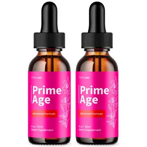 (2 Pack) Prime Age Skin Drops, Support For All Skin Types PrimeAge 60 servings