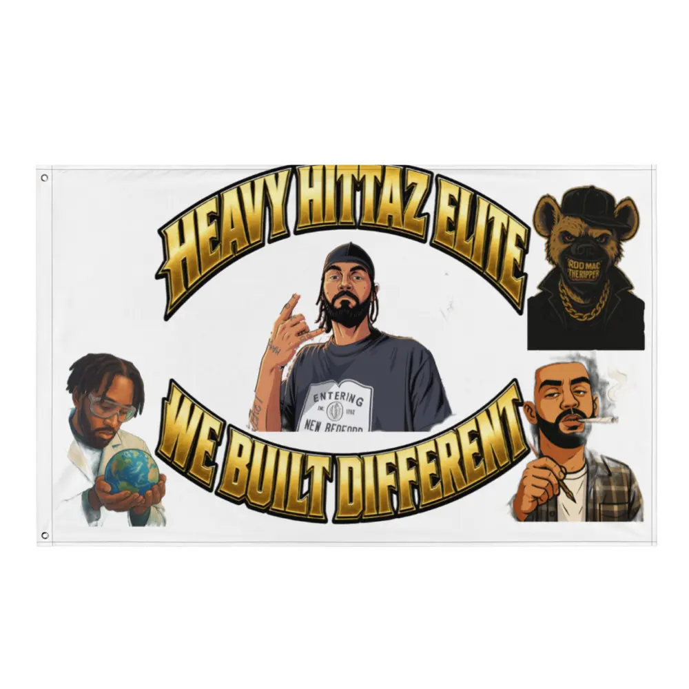 Heavy Hittaz Elite Porch/Wall Flag