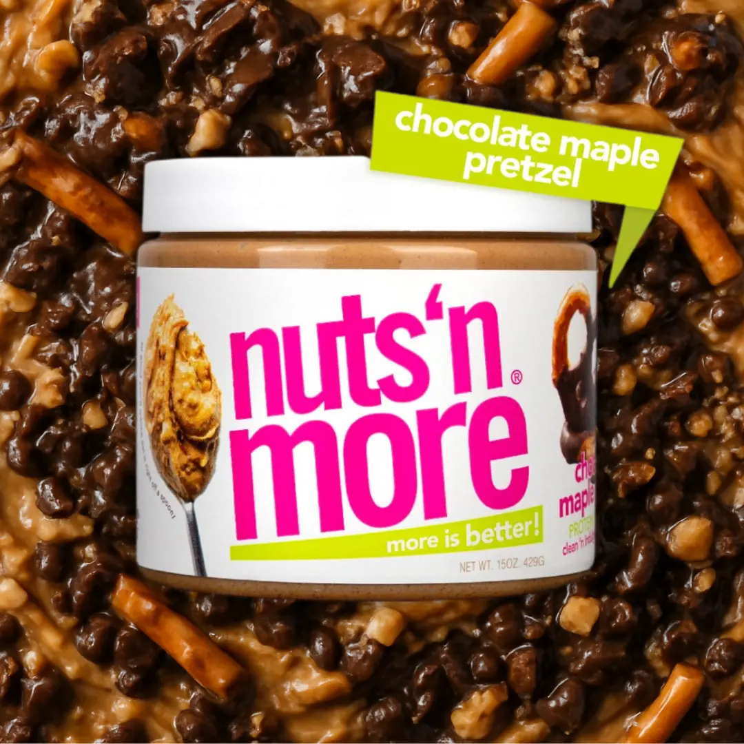Chocolate Maple Pretzel High Protein Peanut Butter Spread Chocolate Maple Pretzel High Protein Peanut Butter Spread