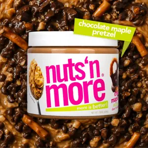 Chocolate Maple Pretzel High Protein Peanut Butter Spread Chocolate Maple Pretzel High Protein Peanut Butter Spread