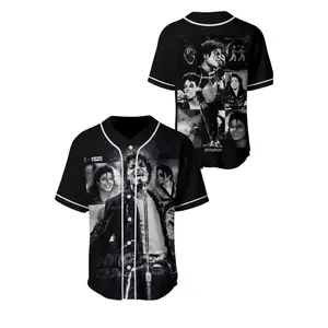 Michael Jackson Baseball Jersey – Billie Jean Style Shirt, Vintage Pop Culture Outfit