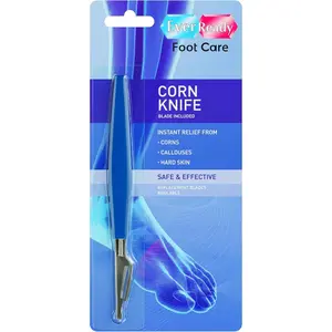 Corn & Callus Trimmer - Instant Relief from Corns Removes Dry Hard & Cracked Skin Home Pedicure Treatment for Footcare