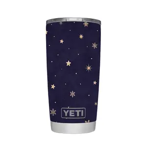 YETI Rambler 20 oz Stainless Steel Vacuum Insulated Tumbler wMagSlider Lid, Design patterns