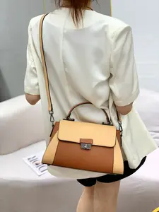 H32-New style handhold female bag is contracted trend all build one shoulder slant cross female bag