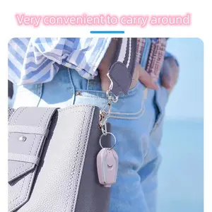 Cell Phone Power Banks 1500mAh Portable Mini Power Bank Emergency Keychain Charger for iPhone/Andriod Type-c USB C, External Battery Fast Charging