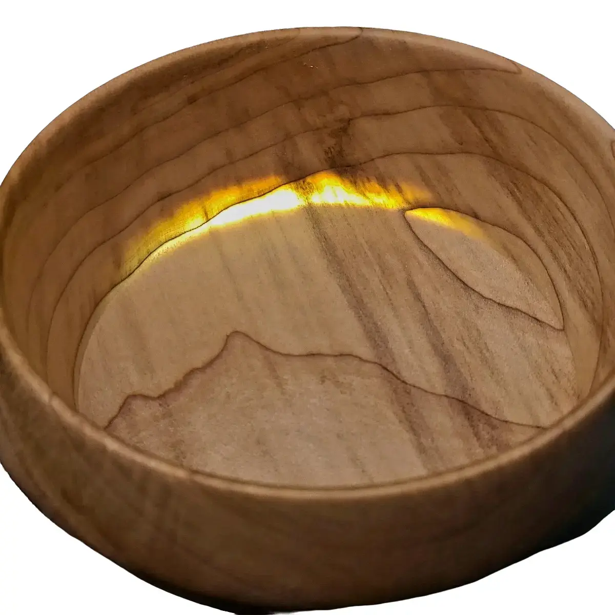Hand Turned Maple Bowl - Perfect for Coffee or Tableware Coffee Tableware