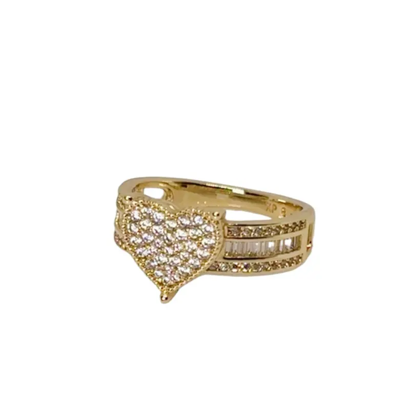 Gold-Plated Minimalist Romantic December Birthstone Ring - Casual Daily Wear Fashion Accessory, Modern Style, Long-Term Durability, Sizing Kit Included, Adjustable Couples Option, Sizes 6-13