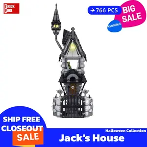 [BrickLORE](SHIP FREE) Jack's House Halloween Collection Closeout Sale 766 PCS Toys Bricks Gift