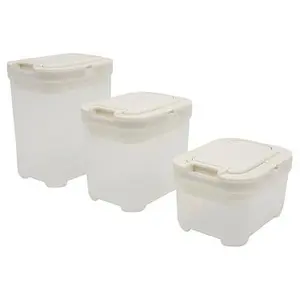 Improvements Set of 3 Pantry Storage Containers Improvements Set of 3 Pantry Storage Containers