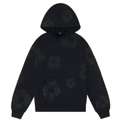 Black Sweater with Flowers Men TikTok Shop
