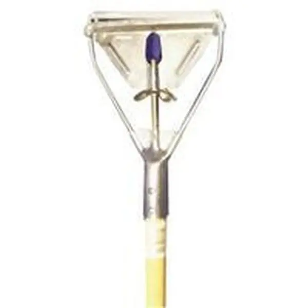Chickasaw & Little Rock Broom Works Metal Instant-Change Mop Handle, Model #9900 - 7 in. Metal Head, Compatible with Heavy Mops, Ideal for Janitors
