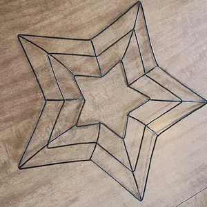 Star Wreath Wire Frame