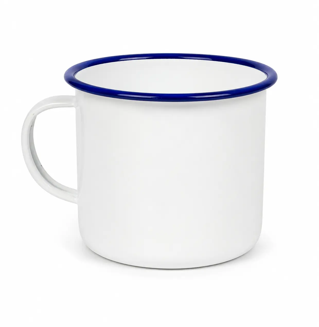 White Enamel Spiritual Ritual Mug (Gode Emaye)