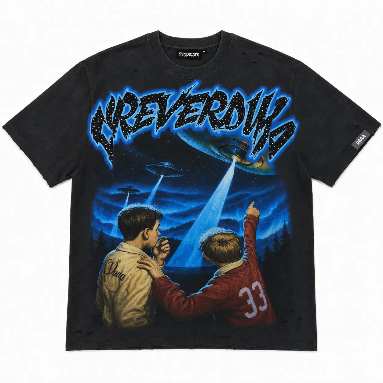 Signal - T-Shirt - Black