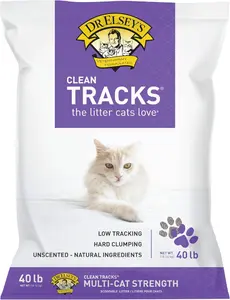 Dr. Elsey's® Clean Tracks Clumping Clay Cat Litter 40 lb. Bag