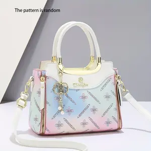 Women's Retro European-Style Coated Crossbody Shoulder Bag - Wrist Strap, Zipper Closure, Ideal for Everyday Use & Travel