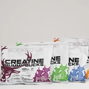 Bucked Up Creatine Monohydrate Gummies Supplement Healthcare Fitness creatine gummies