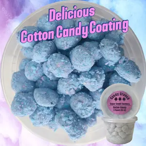 Cotton Candy Gushers 1 LBS. - Candy Crunch - Viral Super Sweet Cotton Candy Gushers Snack Bonbon