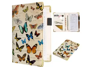 Server Book Waitress with Zipper Pockets Waiter Wallet Servers Booklet Fit Apron