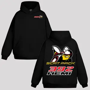 Dodge Scat Pack 392 HEMI Hoodie Sweatshirt, 392 HEMI Engine Shirt, Perfect for Car Parts Enthusiasts, Full Size, Full Color