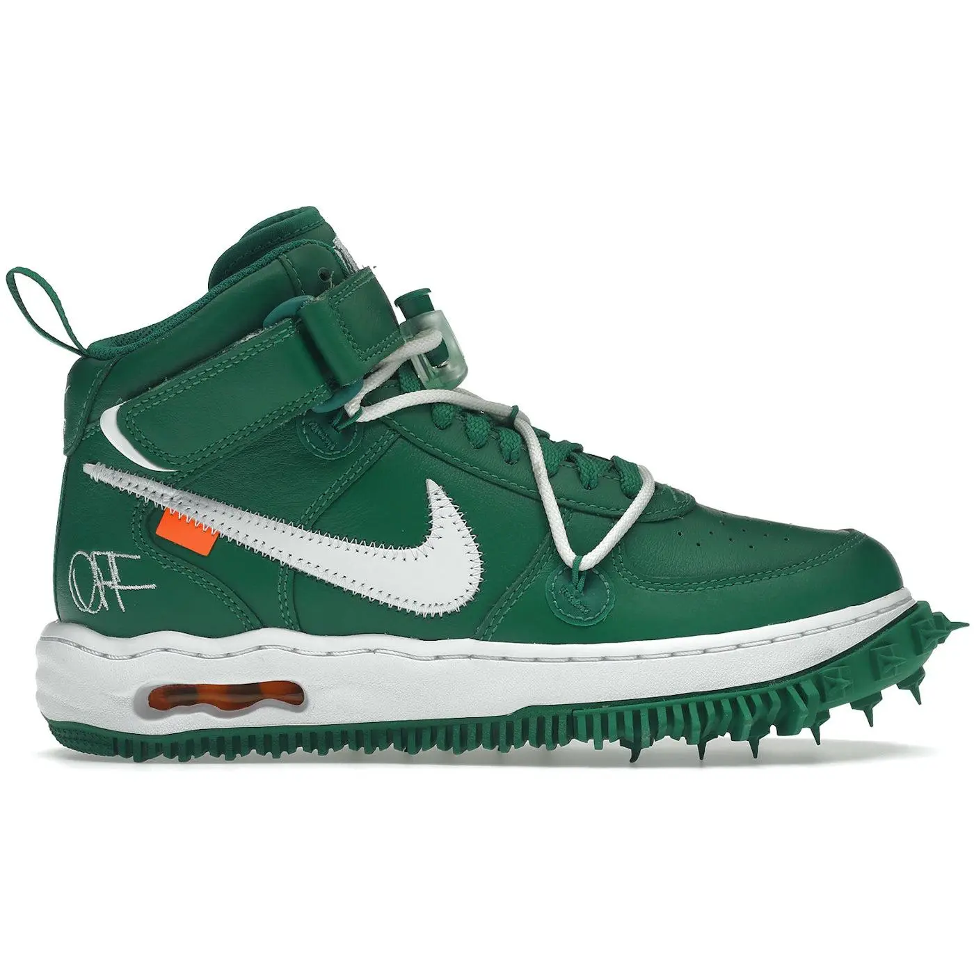 Nike Air Force 1 Mid Off-White Pine Green Nike Air Force 1 Mid Off-White Pine Green