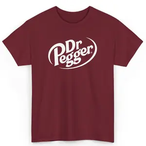 Dr Pegger Funny CrewneckShirt – Dank Meme Humor Soda Parody Tee, Retro Vintage 90s Y2k Graphic, Weirdcore Internet Streetwear