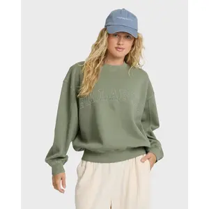Vibes Kendal Crewneck Sweatshirt - Army Green