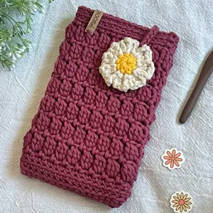 Handmade Crochet Kindle Sleeve - Protective Cover for Traveling Kindle Owners - Device, Smartphone