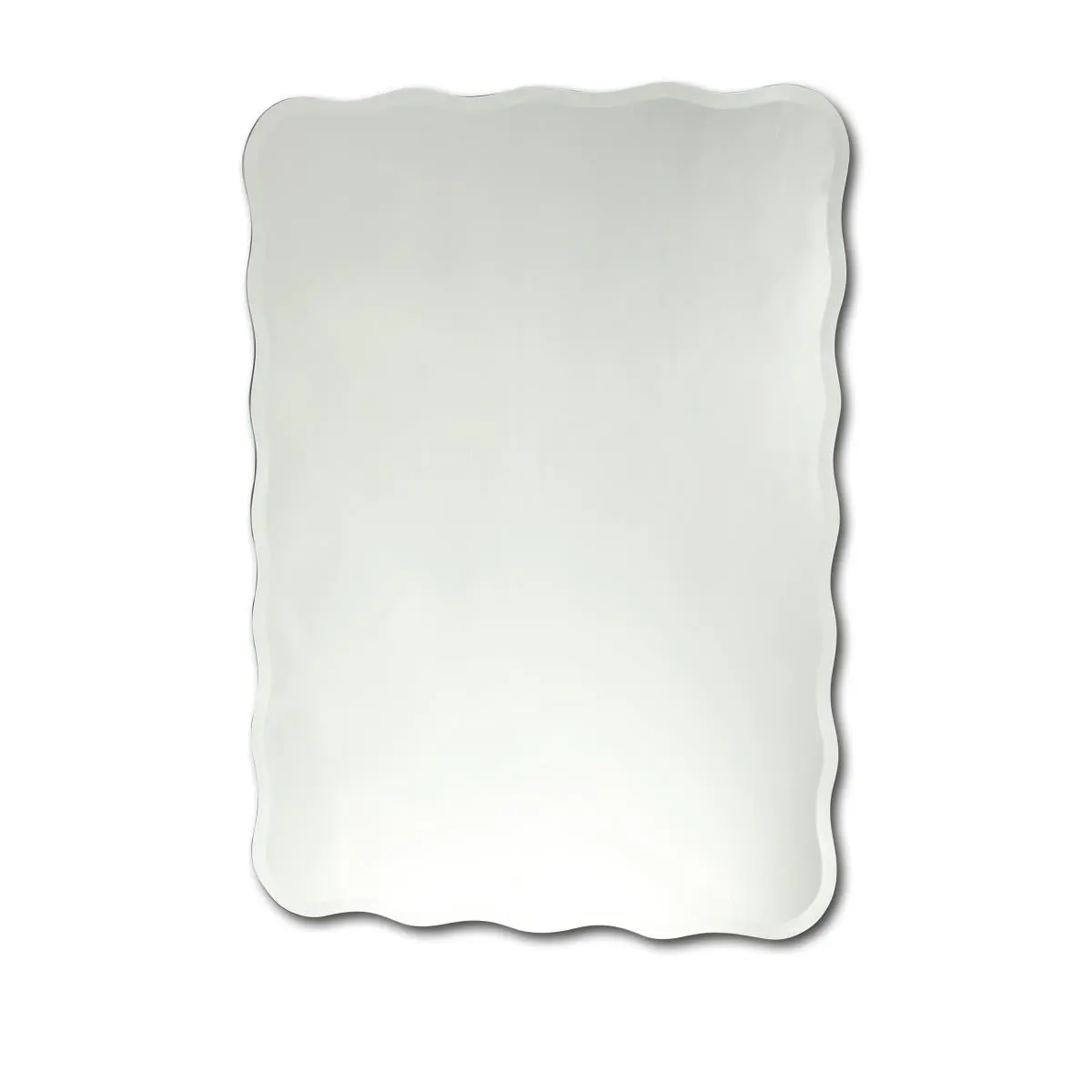 Chloe Lighting  Rangley Large Frameless Wall Mirror - 24 x 32 in., Decor, Glass, Square