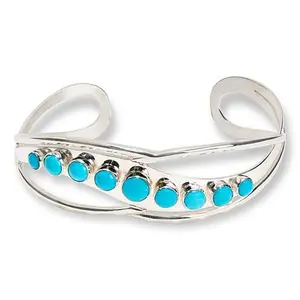 Mine Finds by Jay King Gallery Collection Sleeping Beauty Turquoise Cuff Bracelet