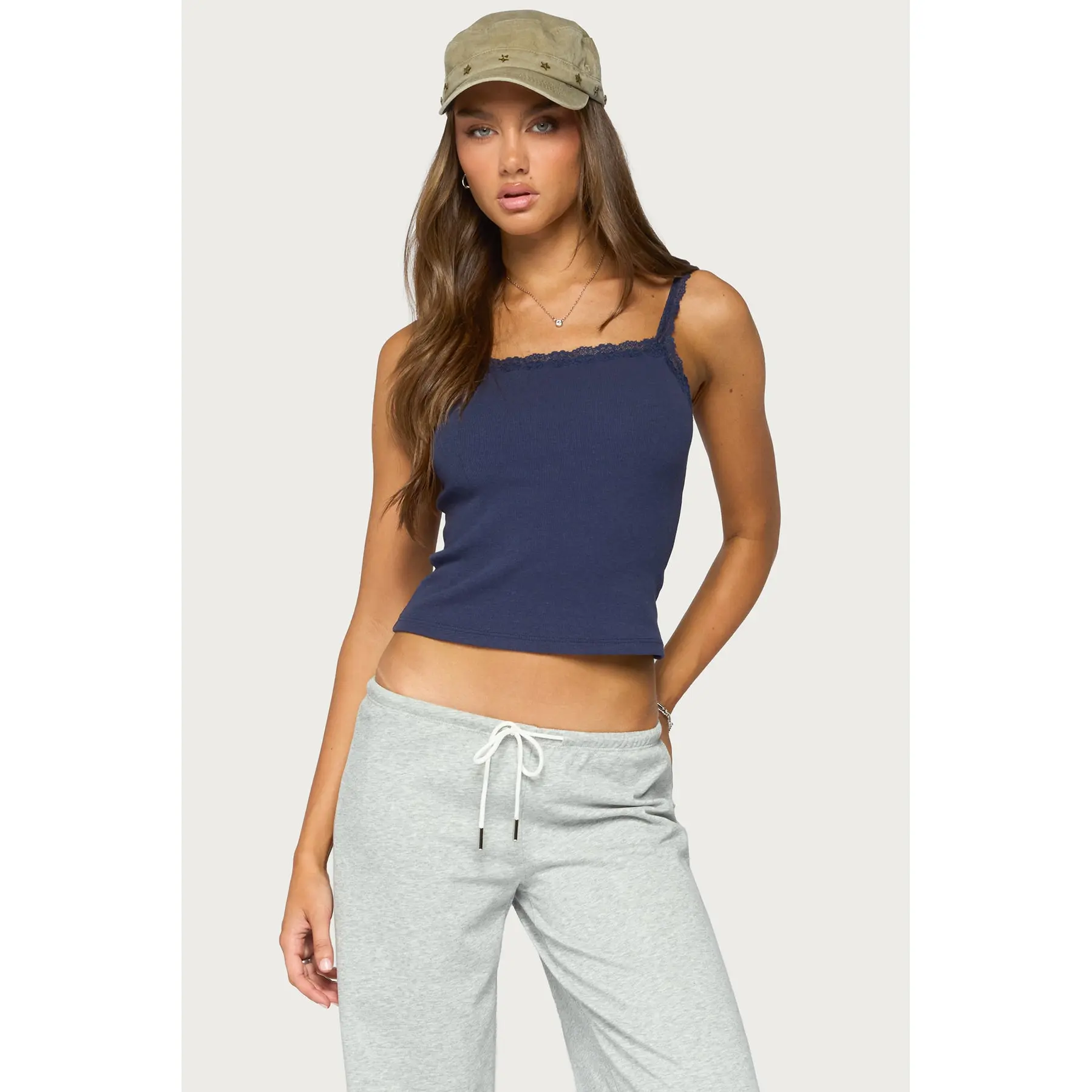 Luschia Lacey Tank Top