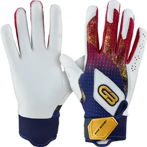 Grip Boost USA Loaded Baseball Batting Gloves with Boost Plus Leather