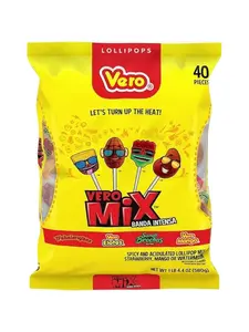 Vero Mix Banda Intensa Chili Lollipops (40 Pieces)