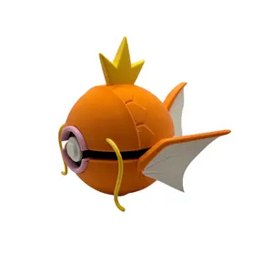 Magikarp - Inspired 3D Printed Poke Ball Collectible