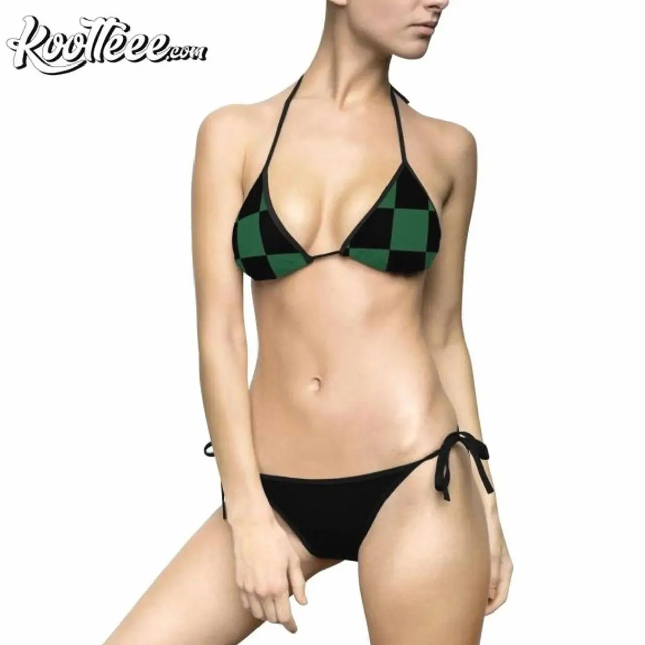 Demon Slayer Kamado Tanjiro Bikini Swimsuit BF3 4KE