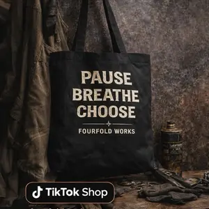 Pause Breathe Choose Tote