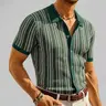 Zaitun Men's Retro Button- Sweater - Brown/Beige/Black/White/ - Lightweight Non-Stretch Shirt for Spring/Summer, Formal & Casual Outfits