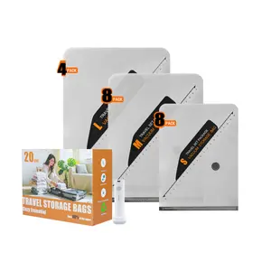 Travel Compression Storage Bags Vacuum Suitcase Dedicated Pumping Clothes Down Jacket Portable Sealed Compression Bags