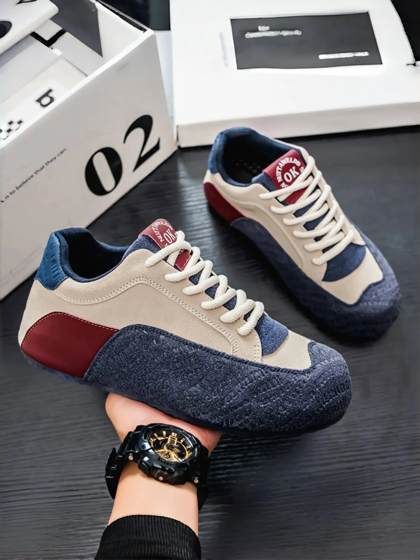 Men's Comfortable Durable Sneakers, All Season Sneakers, Fashion Casual Sports Shoes, Versatile Low Top Footwear for Everyday Wear, Fashion Walking Sneakers, Sporty Sneakers, Casual Athletic Sneaker, Fashionable Casual Sneakers, All Seasons Sneaker