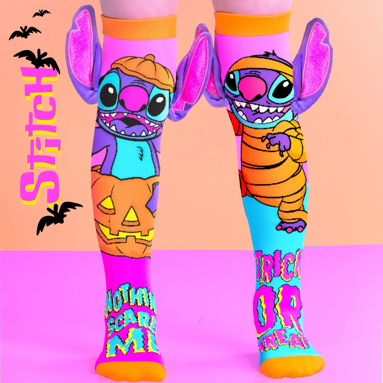 MADMIA STITCH NEON HALLOWEEN SOCKS MADMIA STITCH NEON HALLOWEEN SOCKS