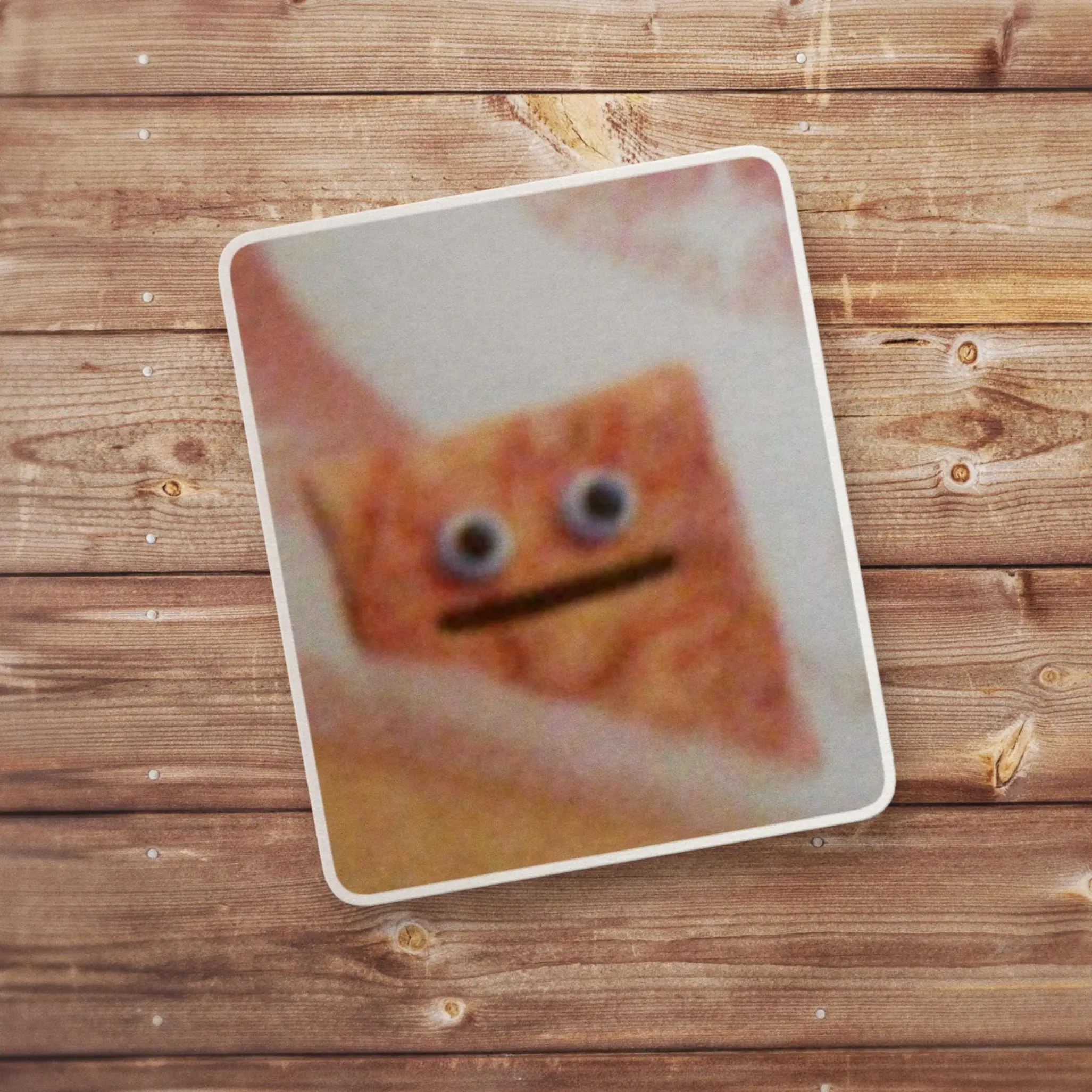Cinnamon Toast Meme Sticker – Silly Vinyl Decal for Water Bottles, Cars, Laptops, Tumblers, Hydro Flask