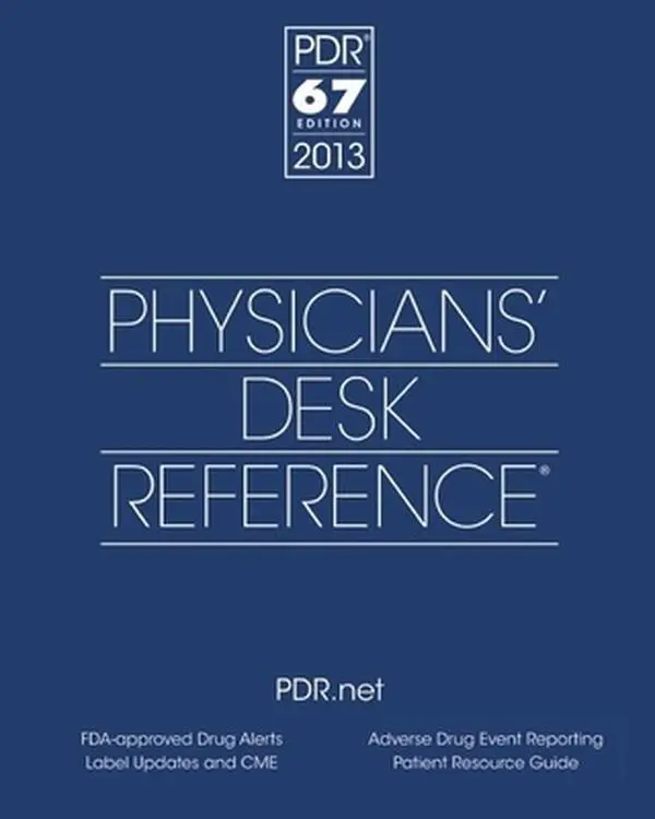 Used Physician's Desk Reference 2013 - Hardcover English Book by LLC PDR Network - Medical Information Resource for Hospitals, Clinics, Doctors with Comprehensive Indexing, Fda-Approved Drug Labels